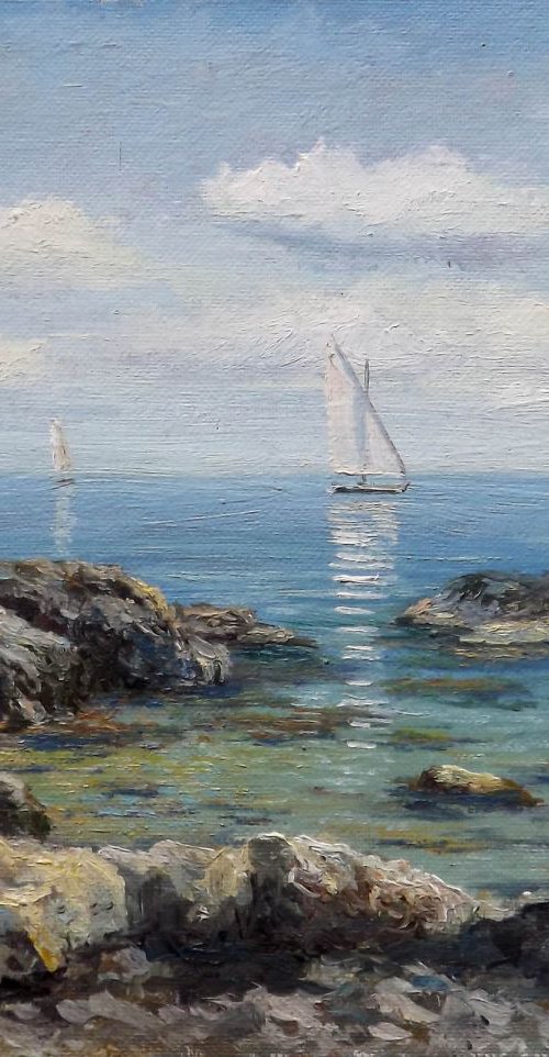 White Sails by Oleg Riabchuk