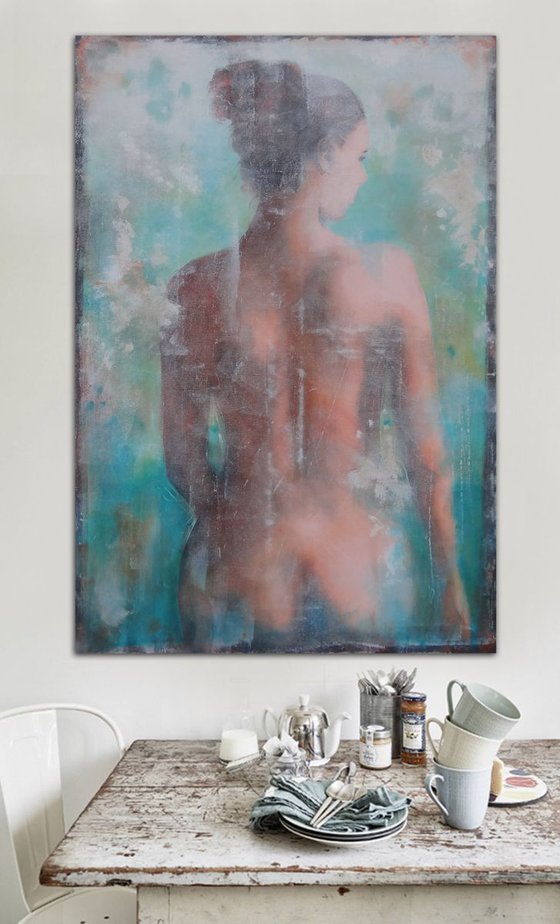 graceful nude (120 x 80 cm)