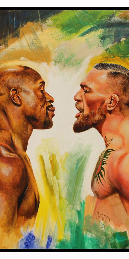 Mayweather vs McGregor by Mark Purllant