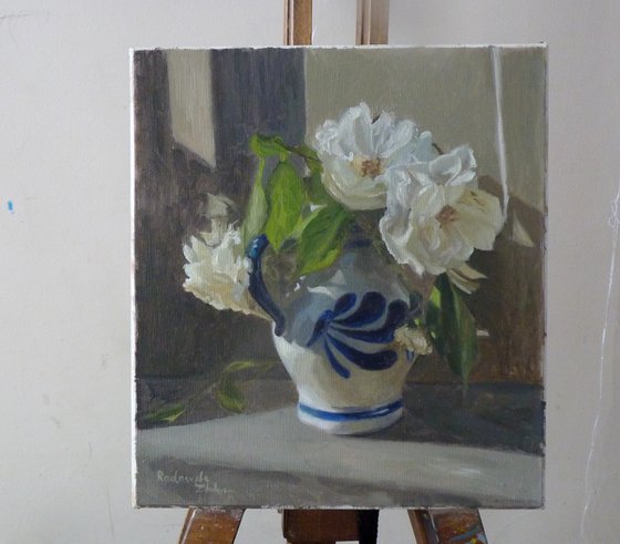 Roses in a vase
