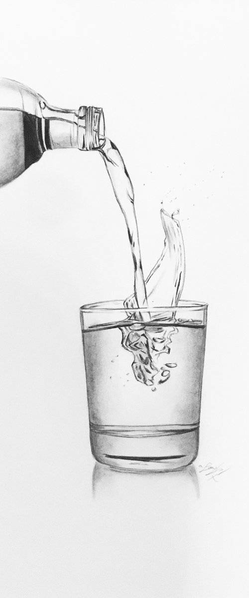 Pouring water by Amelia Taylor