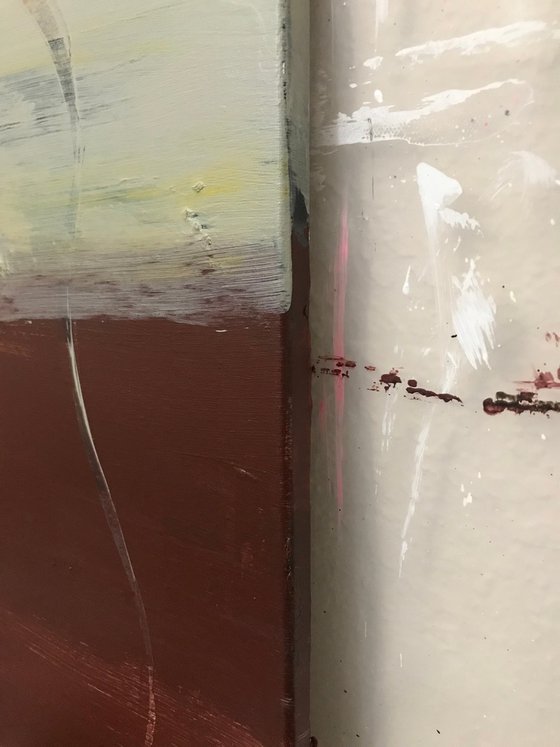 Until You See Me Minimalist Painting