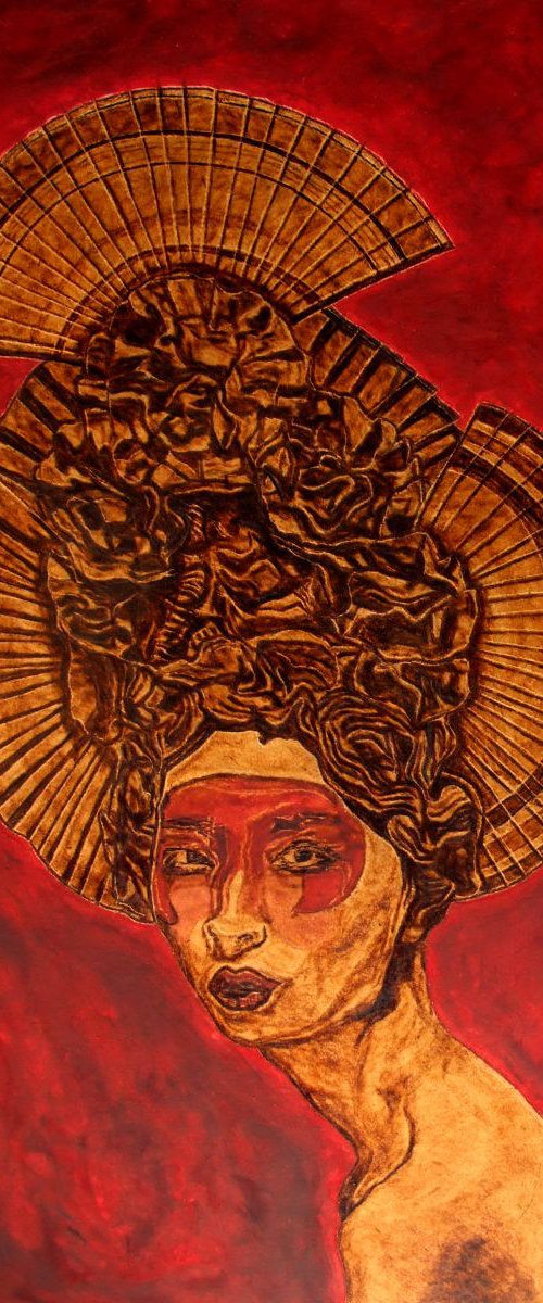 Hanakotoba by MILIS Pyrography