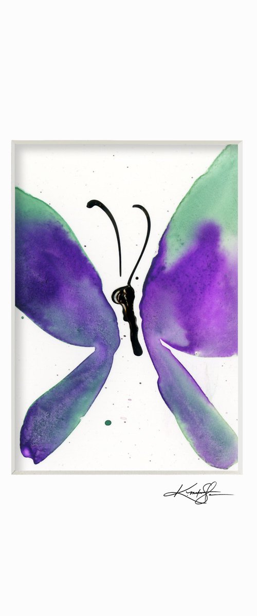 Butterfly Joy 2020-39 - Painting  by Kathy Morton Stanion by Kathy Morton Stanion