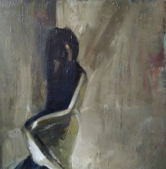 Dance with me(50x60cm, oil painting, ready to hang)