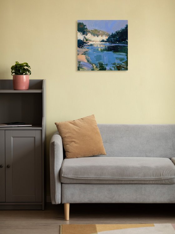 Atmospheric Study No. 24 — Summer River