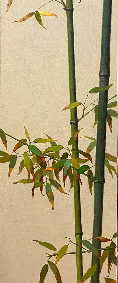 Zen art:Bamboo by Kunlong Wang
