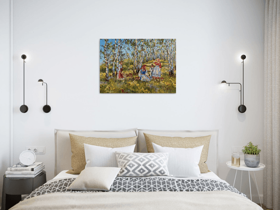 Le temps des fraises des bois