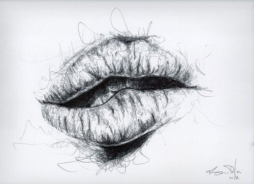 Mhhhh --- scribble art series by Maurizio Puglisi