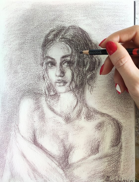 Triptych 3 portraits
