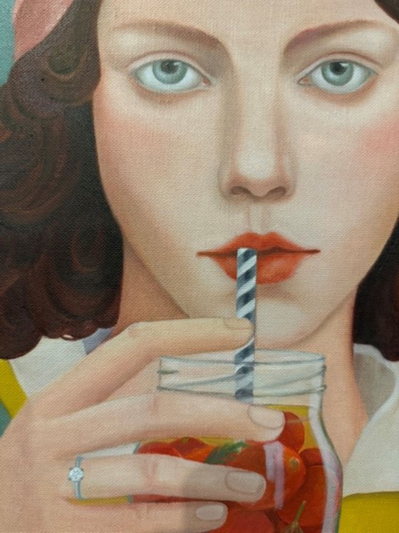 "Yesterday she said YES."