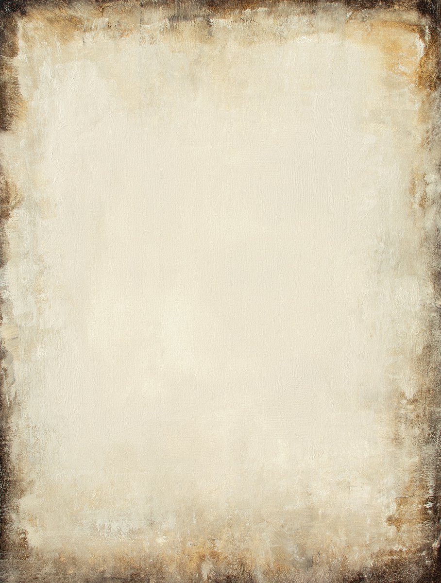 Beige Field 211010, minimalist white texture abstract by Don Bishop