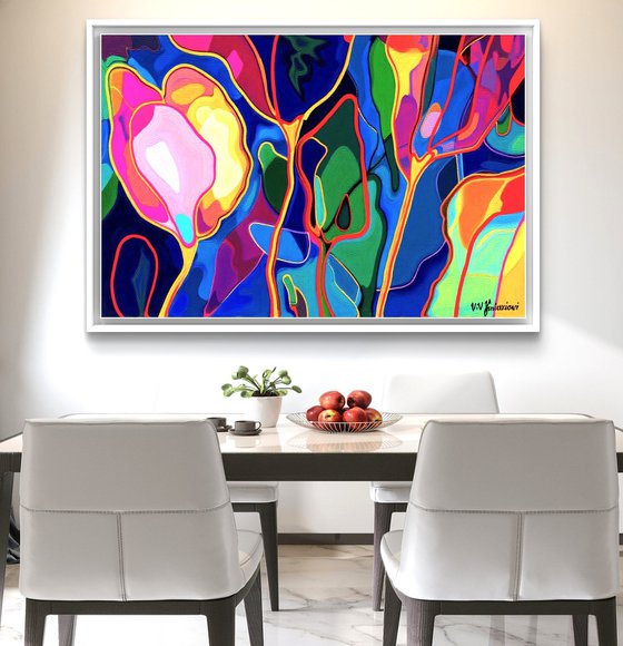 Jazz Style Flowers #1