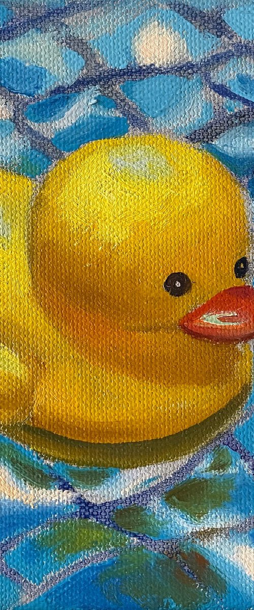 Rubber duck by Anna Bogushevskaya