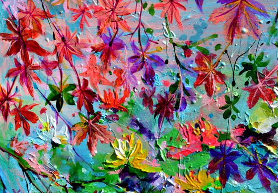 Japanese Maple - Water Lilies