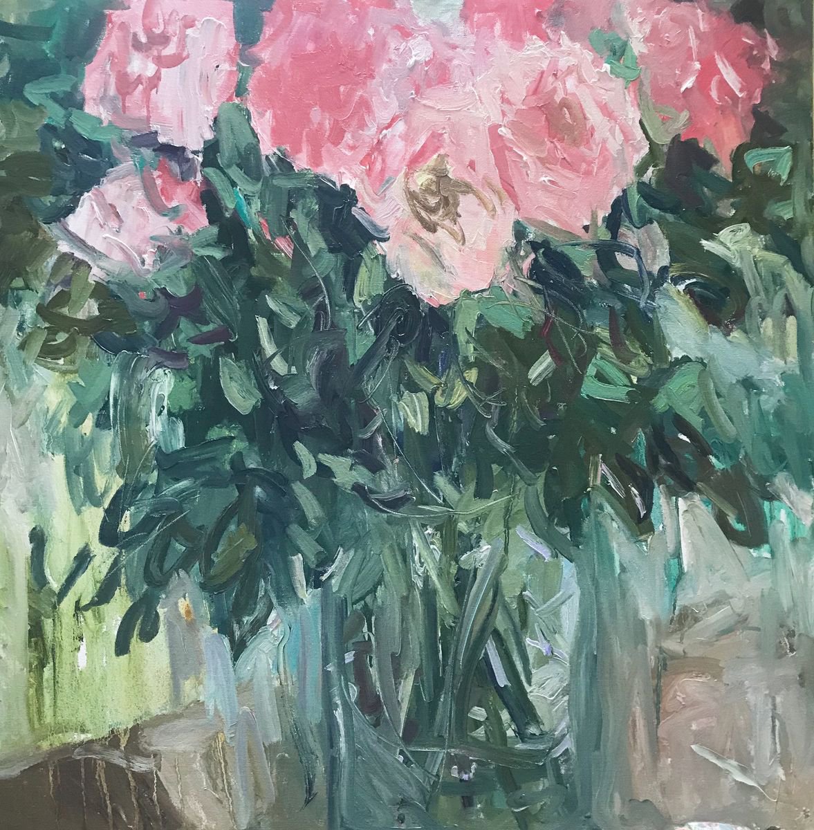 Roses by Lilia Orlova-Holmes