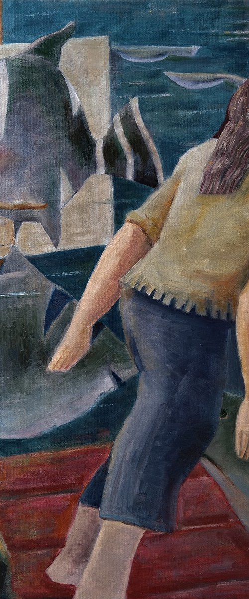 The Ocean in the Studio by Gegham Hunanyan