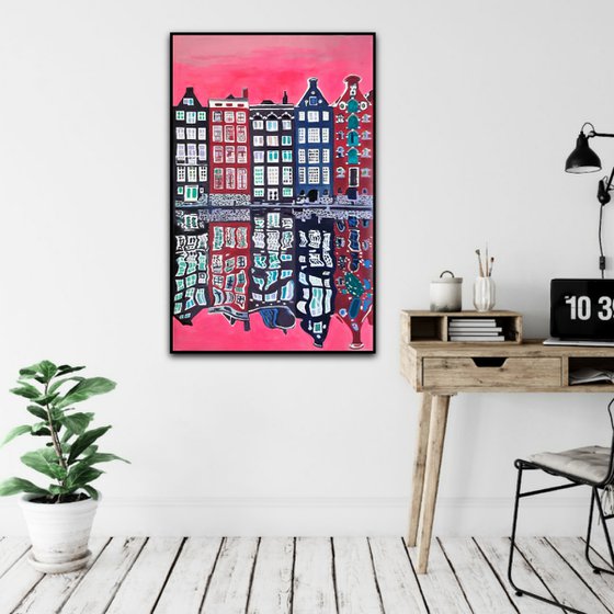 Amsterdam / 100 x 64 cm