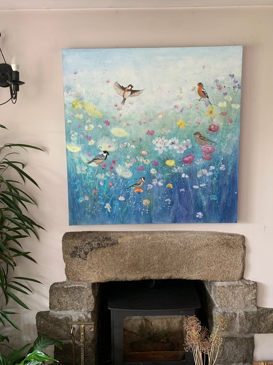 Songbirds in the Garden