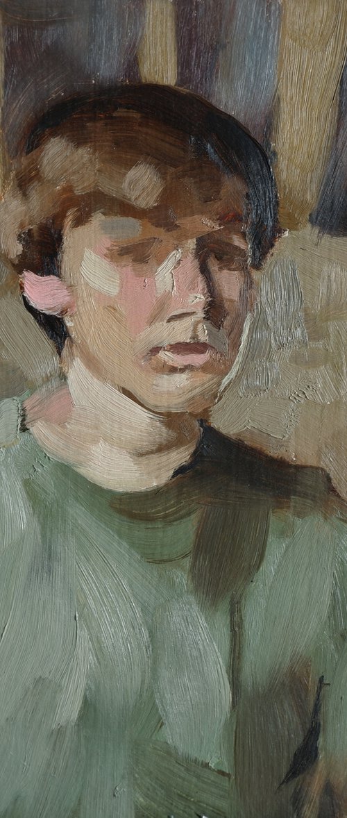 Self - portrait by Nikita Maksimchuk
