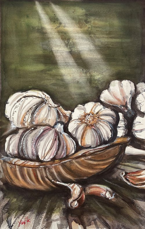 the garlic bowl by Yossi Kotler