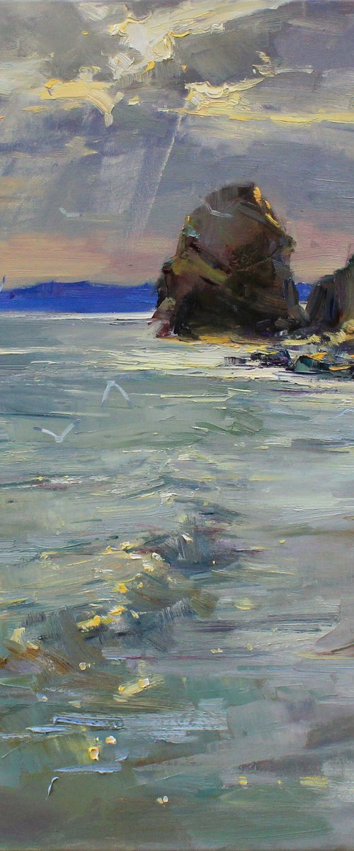 Sea Lights by Sergei Chernyakovsky