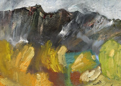 Cnicht Mountain, Wales by Elizabeth Anne Fox