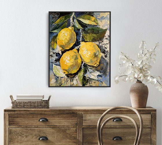 Sunlit Lemons.