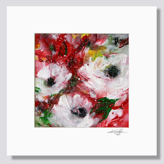 Blooming Bliss 2 - Floral Painting by Kathy Morton Stanion