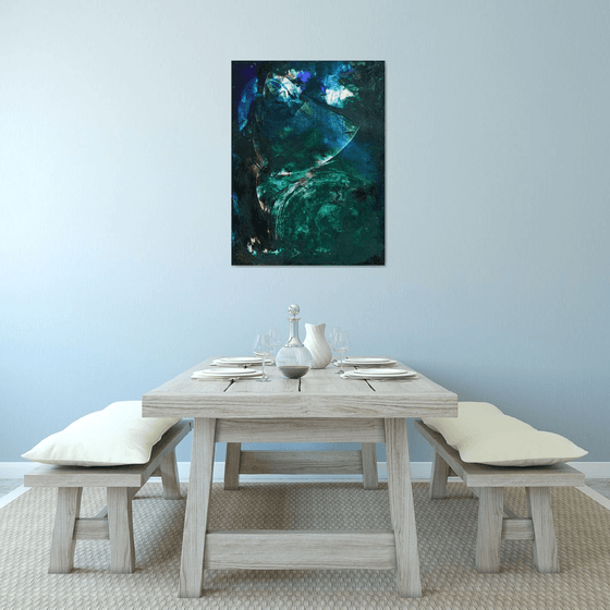 Deep Underwater 40x30in (~100x76cm)