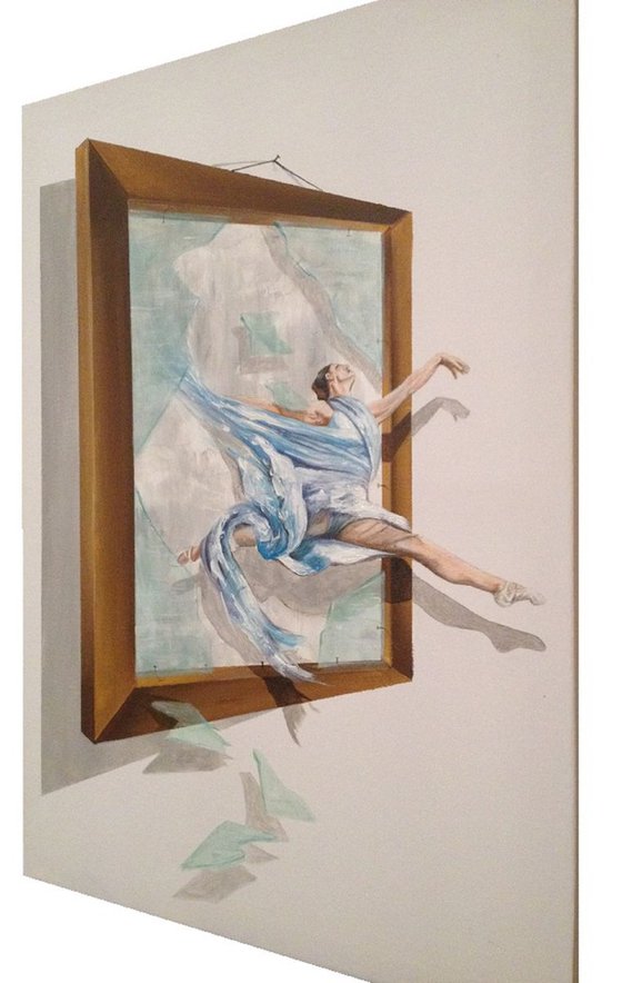 3D Ballerina Eka Peradze Art