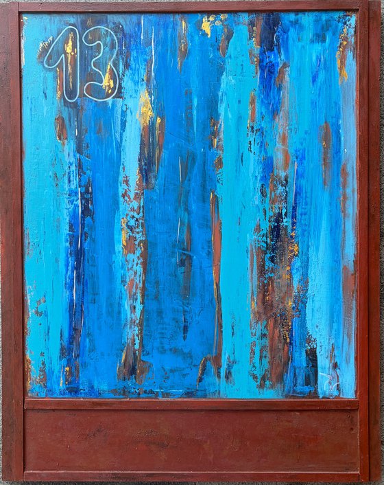 Rusty 13th door