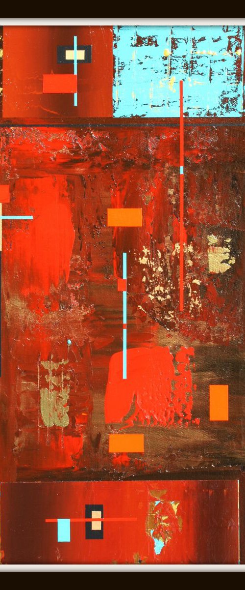 Primitive Art Piece Four by Robert Lynn