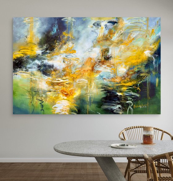 Golden Lilies of the Cenote