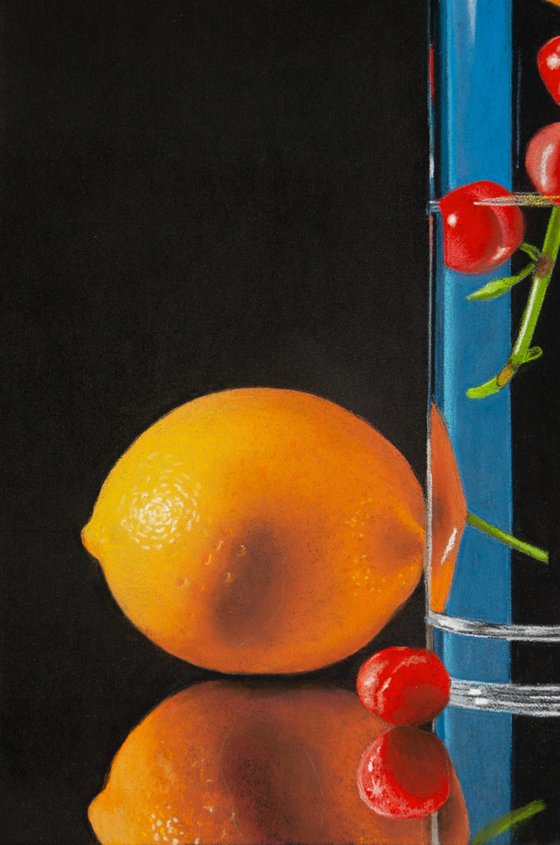 Glass and Citrus Reflections