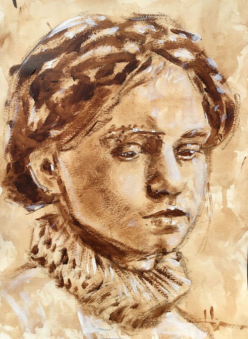 Young Lady by Dominique Dève