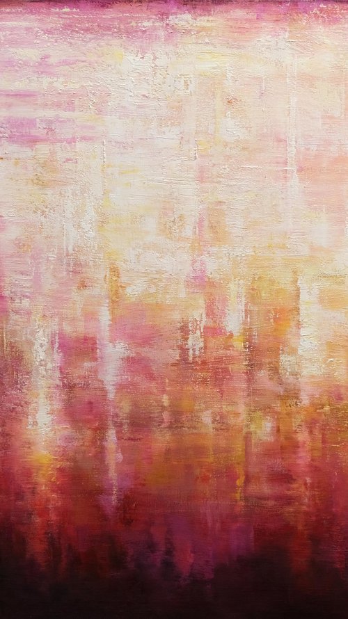 Abstract Sunset Landscape VII by Behshad Arjomandi