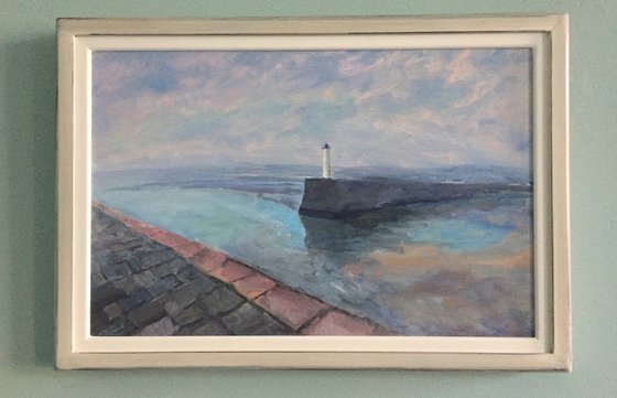 'Anstruther Harbour, Fife, looking North'