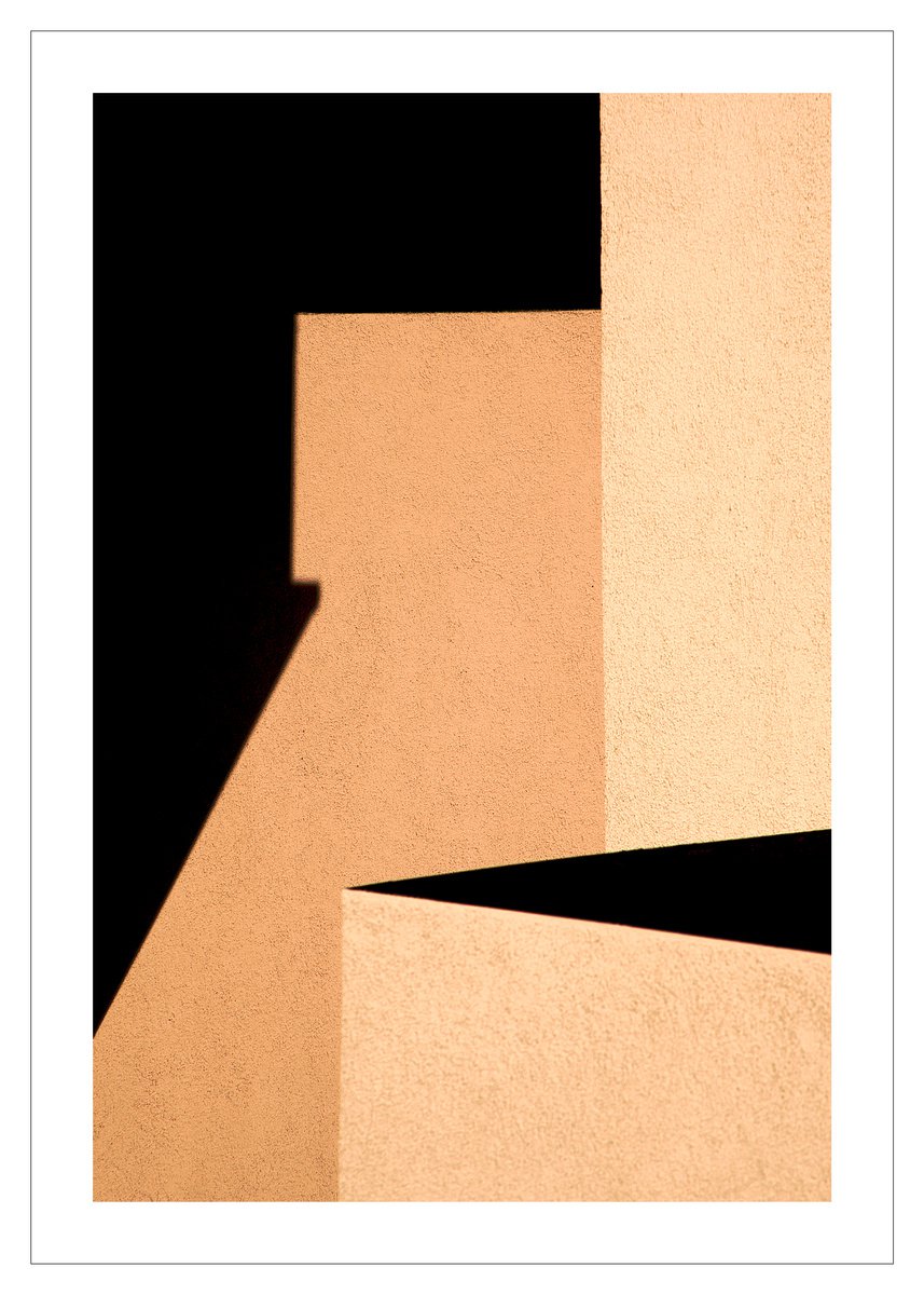 Geometric Abstract Photograph By Beata Podwysocka, 20 X 28, Wallscape 115, Original Artwork