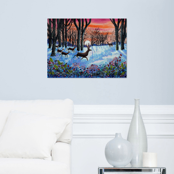 Deer in the Clearing