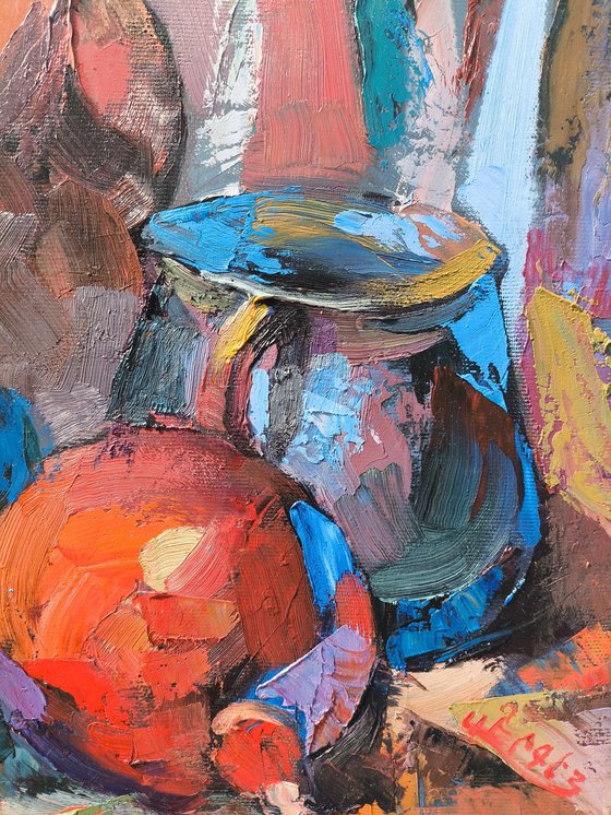 Still Life in Vibrant Tones