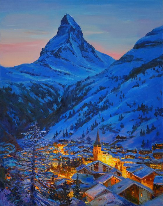 Evening at the Matterhorn