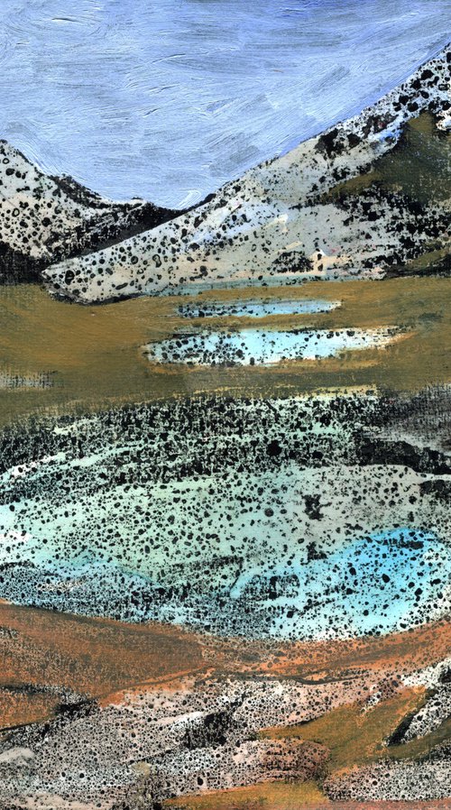 Loch Reflections by Elizabeth Anne Fox