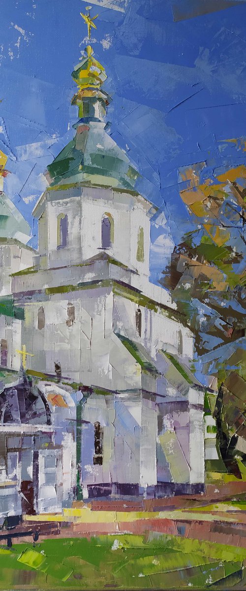 Triptych KYIV part #1/3 by Volodymyr Glukhomanyuk