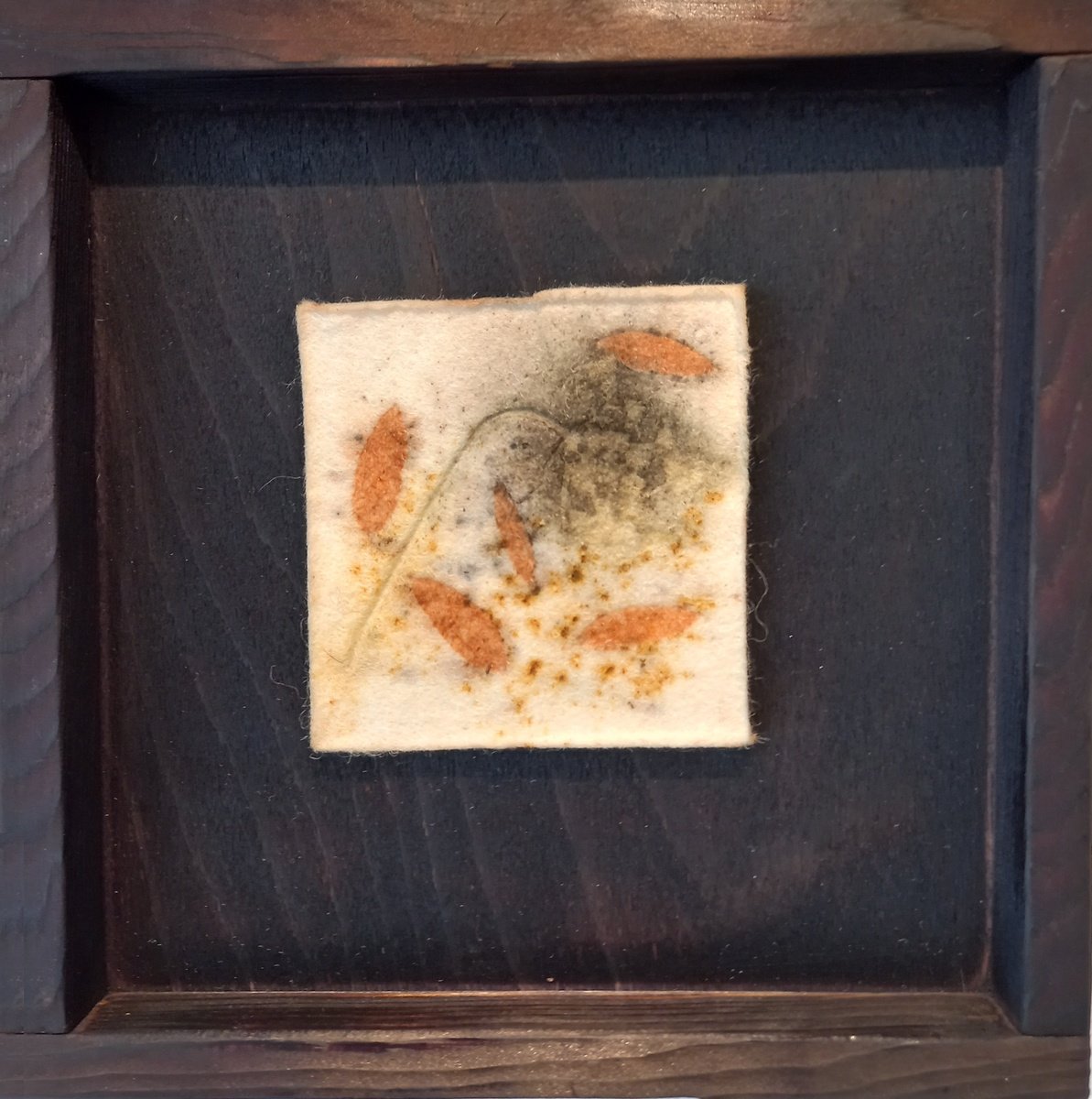 Impressionistic Botanical Print By Irina Goleva, 9 X 9, Elements Xlvii, Original Artwork