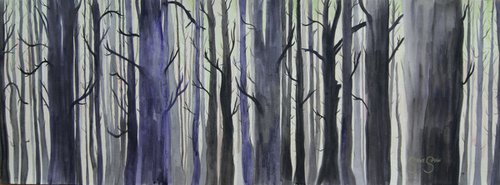Purple Woods by Steven Shaw