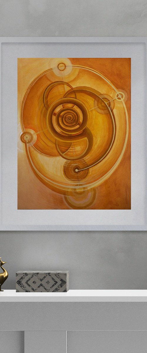 Golden Grounding by Marija Stojkovic