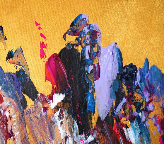 Gold Abstraction C 1