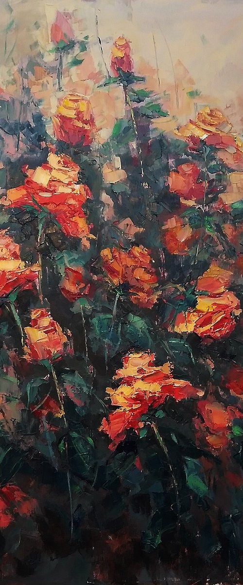 TWILIGHT ROSES by Emilia Milcheva