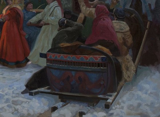 Shrovetide. Farewell To Winter